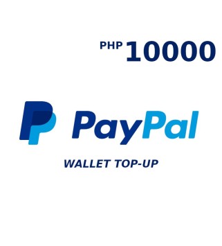 PayPal Wallet PHP 10000 Top Up Key GLOBAL